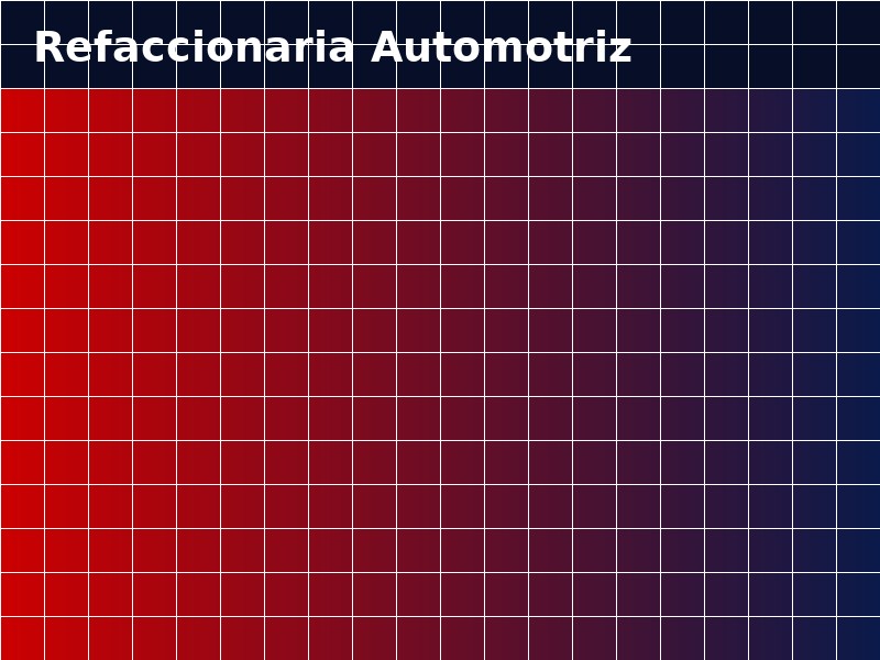 Acerca de Refaccionaria Automotriz